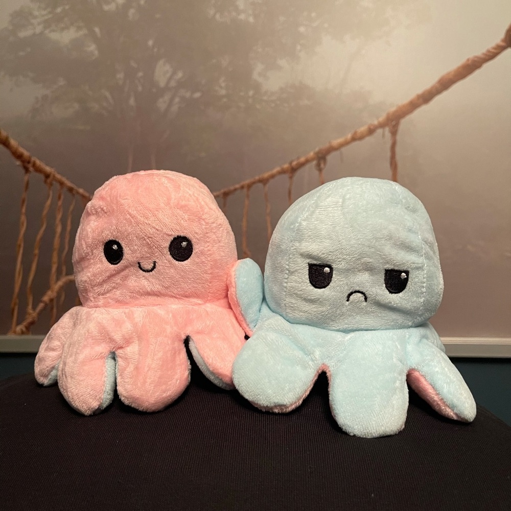 Reversible Octopus Plushie